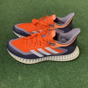 Sz 10 Adidas 4DFWD 2 Running Shoes Sneakers NBY Orange Black Gray Men's GY8421